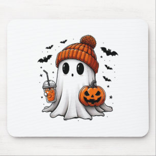 Schattigee Ghost Drink Koffie Halloween Ghost Ice  Muismat
