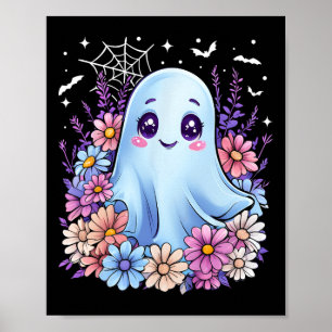 Schattigee Ghost Flower Halloween Kostuum Meisje V Poster