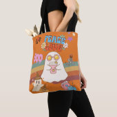 Schattigee Ghost Groovy Style Peace & Love Carrot  Tote Bag (Dichtbij)