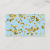 Schattigee Ghost Halloween Baby shower Display Dou Informatiekaartje (Achterkant)