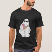 Schattigee Ghost Halloween Kostuum Boujee Boo Jee  T-shirt (Voorkant)