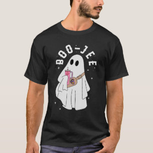 Schattigee Ghost Halloween Kostuum Boujee Boo Jee  T-shirt
