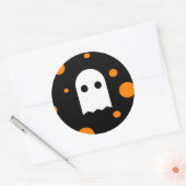 Schattigee Ghost Halloween Stickers voor kinderen (Envelop)