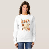 Schattigee  Ghost Halloween Sweatshirt (Voorkant volledig)