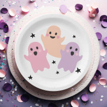 Schattigee Ghost Halloween Verjaardagsfeestje Meis