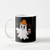 Schattigee Ghost Lace Peuter Ghost Pumpkin Ice Cof Koffiemok (Links)