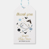 Schattigee Ghost Little Boo Halloween Baby shower Cadeaulabel (Voorkant)