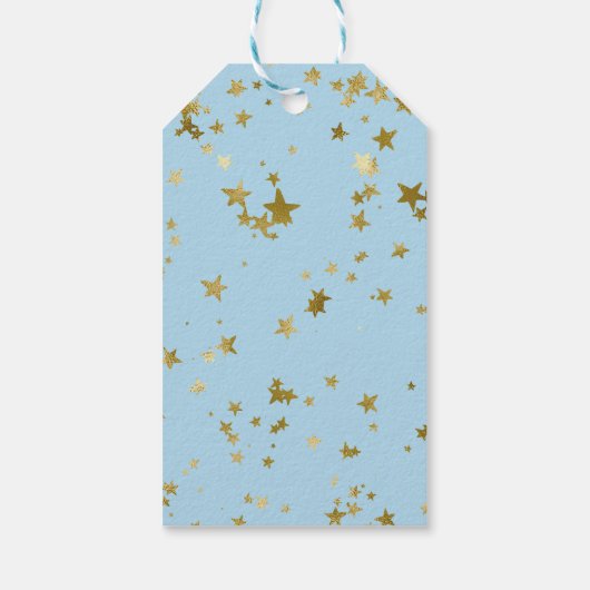 Schattigee Ghost Little Boo Halloween Baby shower Cadeaulabel (Achterkant)