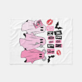 Schattigee Ghost Mean Ghouls Fun Halloween Kostuum Fleece Deken (Voorkant (Horizontaal))
