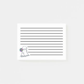 Schattigee Ghost met Lolipop Post-It Notities Post-it® Notes