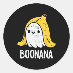 Schattigee Ghost Nana Halloween Kostuum Grappige K Ronde Sticker