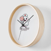 Schattigee Ghost Nurse Boo Boo Crew Halloween Clas (Hoek)