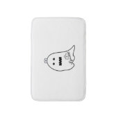 Schattigee Ghost Nurse Halloween Hand getrokken Ho Badmat (Voorkant Verticaal)