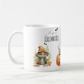 Schattigee Ghost Pumpkin Bat Halloween Koffiemok (Links)