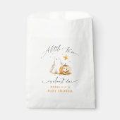 Schattigee Ghost Pumpkin Boo Halloween Baby shower Bedankzakje (Voorkant)