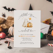 Schattigee Ghost Pumpkin Boo Halloween Baby shower Kaart