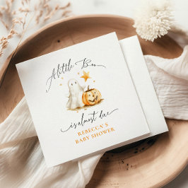 Schattigee Ghost Pumpkin Boo Halloween Baby shower Servet