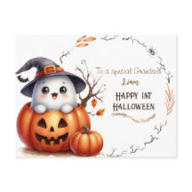 Schattigee Ghost Pumpkin Halloween