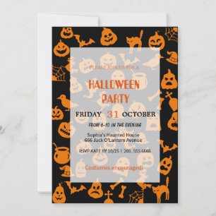 Schattigee Ghost & Pumpkin Halloween Kaart