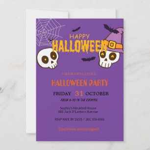 Schattigee Ghost & Pumpkin Halloween Kaart
