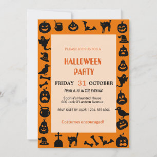 Schattigee Ghost & Pumpkin Halloween Kaart