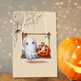 Schattigee Ghost Pumpkin Halloween Medium Cadeauzakje