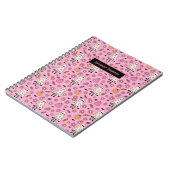 Schattigee Ghost Pumpkin Halloween Notitieboek (Linkerzijde)