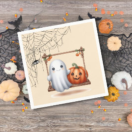 Schattigee Ghost Pumpkin Halloween Servet