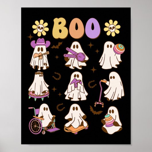 Schattigee Ghost Squad Halloween inclusief kostuum Poster (Voorkant)