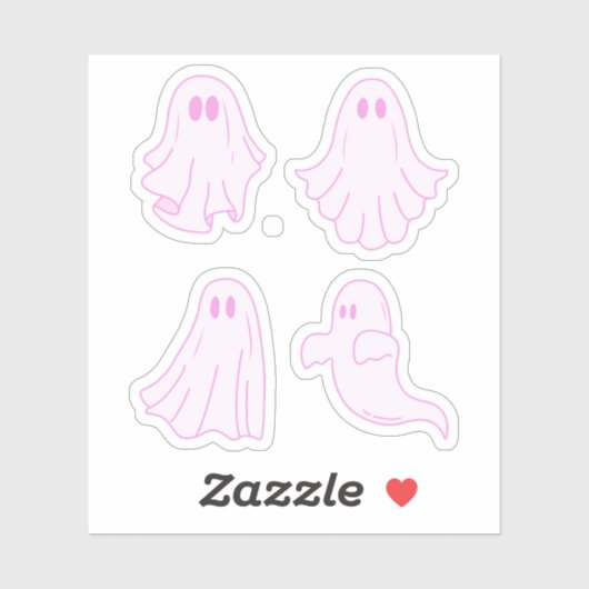 Schattigee Ghost Sticker Pack, Ghoul, Halloween St (Vel)