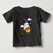Schattigee Ghost Trick or treat Kinderen Halloween (Voorkant)
