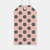 Schattigee Ghost Waterverf Illustratie Halloween Cadeaulabel (Achterkant)