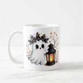 Schattigee Ghost Whimsical Halloween Mok Stijl (Links)