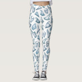 Schattigee Ghost Witch Petten Happy Halloween Leggings (Voorkant)