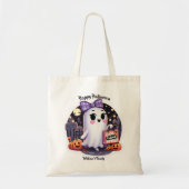 Schattigee Ghoul vriend Goedgekeurd Halloween Tote Bag (Voorkant)