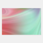 Schattigee Gift Abstracte Pastelgolven 1 | Inpakpapier Vel (Voorkant 3)