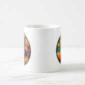 Schattigee Ginger Cat Autumn Harvest Pumpkins Koffiemok (Center)