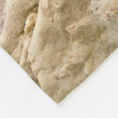 Schattigee Ginger Cat Kitten Flowery Garden comfor Fleece Deken (Hoek)