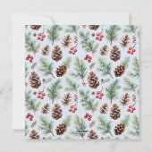 Schattigee Ginger Pets Kittens Feestelijk Vrolijk  Feestdagenkaart (Achterkant)