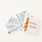 Schattigee Gingerbread Cookies Familie Favoriete R Notitieboek (Binnen)