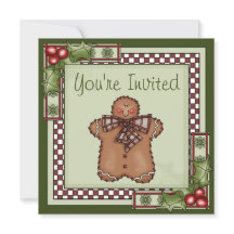 Schattigee Gingerbread Man kerstfeest