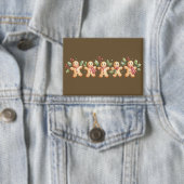 Schattigee Gingerbread Man Kerstvakantie Baker Gif Button (Insitu)