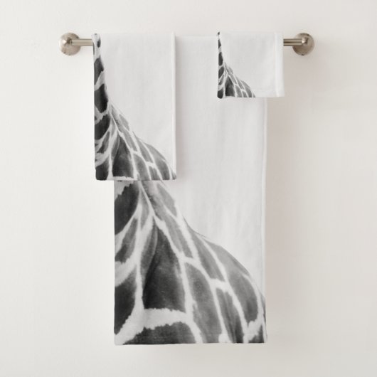Schattigee Giraffe 2 #animal #art Bad Handdoek (Insitu)