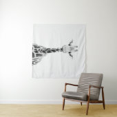 Schattigee Giraffe 2 #animal #art Wandkleed (In Situ (horizontaal))