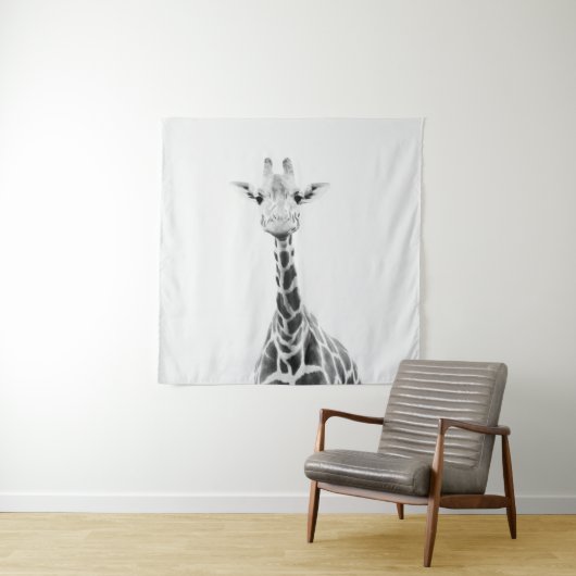 Schattigee Giraffe 2 #animal #art Wandkleed (In situ)