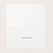 Schattigee Giraffe Baby Dank u Kaart (Binnenkant ongevouwen)