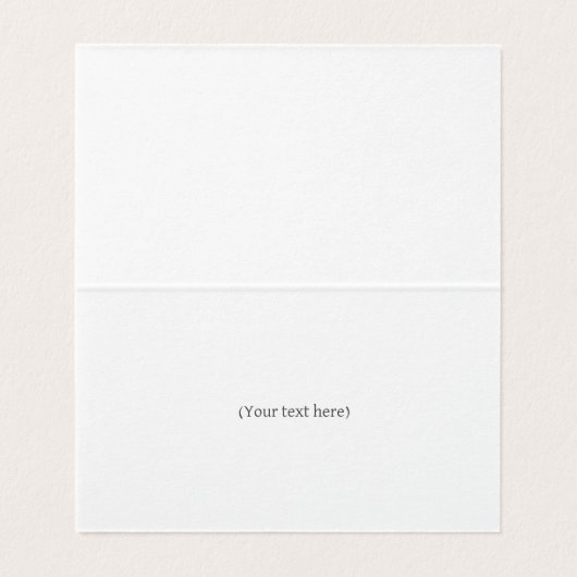 Schattigee Giraffe Baby Dank u Kaart (Binnenkant ongevouwen)