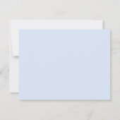 Schattigee Giraffe Baby jongenskwekerij Dank u kaa Bedankkaart (Achterkant)