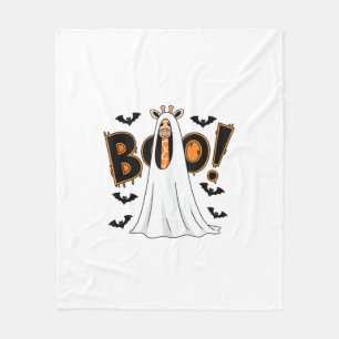 Schattigee Giraffe Boo Halloween Kostuum Zoo Lover Fleece Deken
