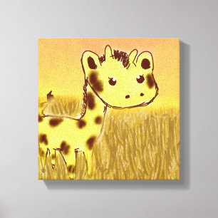 Schattigee Giraffe Canvas Print